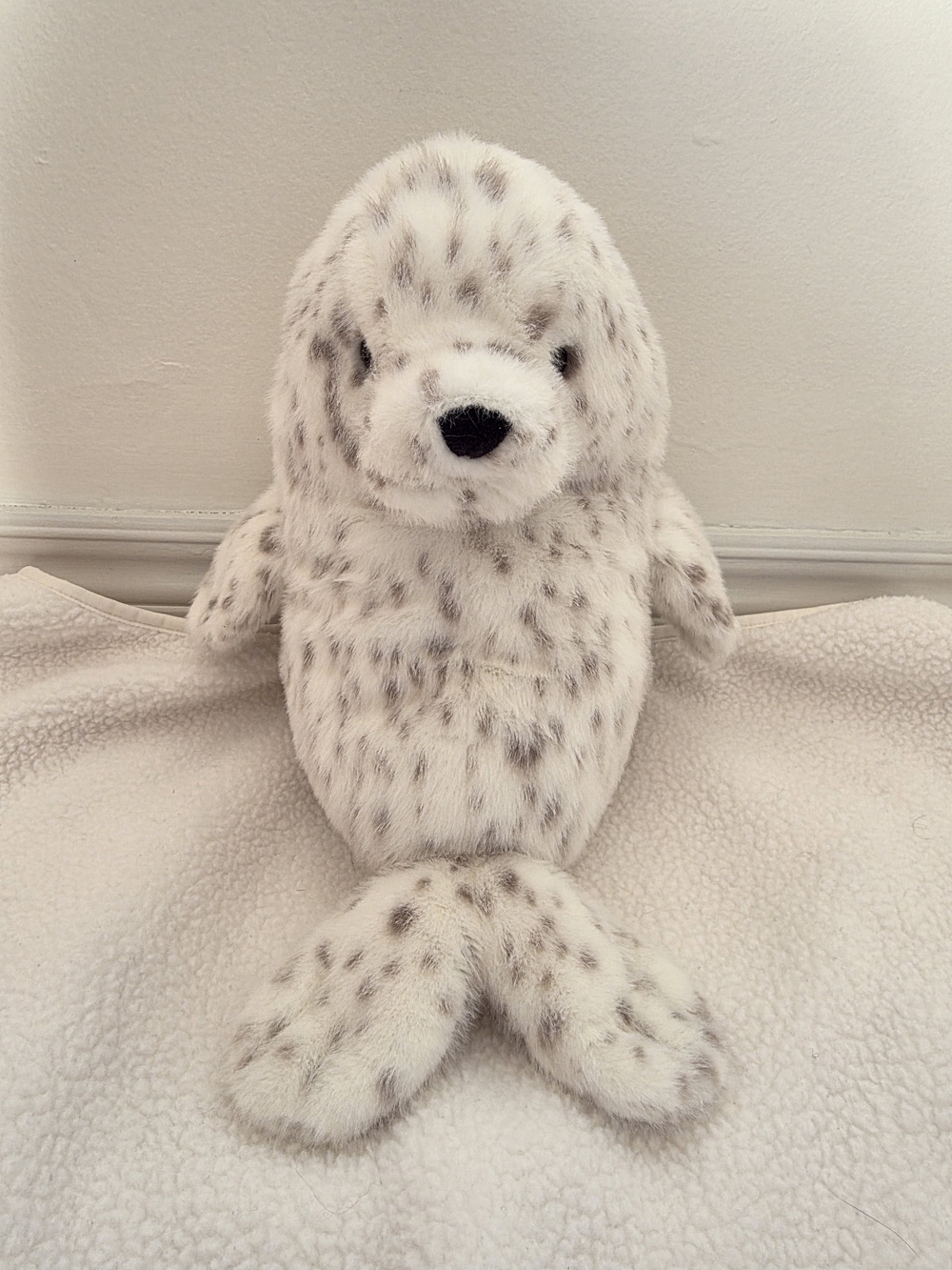 New With Tags Jellycat Galumphous Seal Plush Spotted